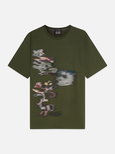 T-shirts korte mouw groen Scotch & Soda