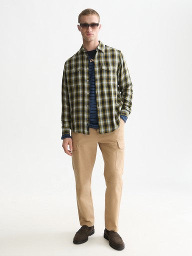 Hemden lange mouw grijs Scotch & Soda