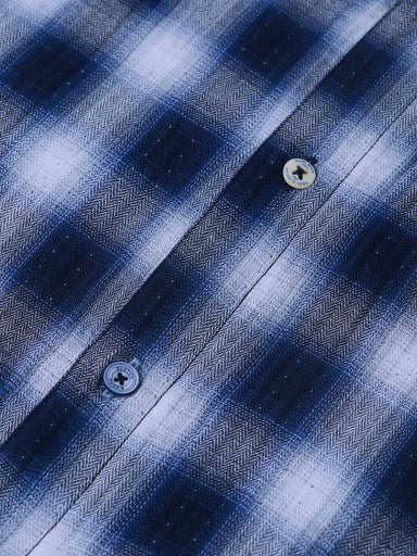 Hemden lange mouw blauw Scotch & Soda