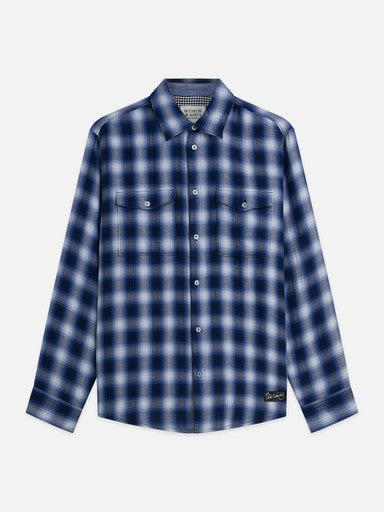 Hemden lange mouw blauw Scotch & Soda
