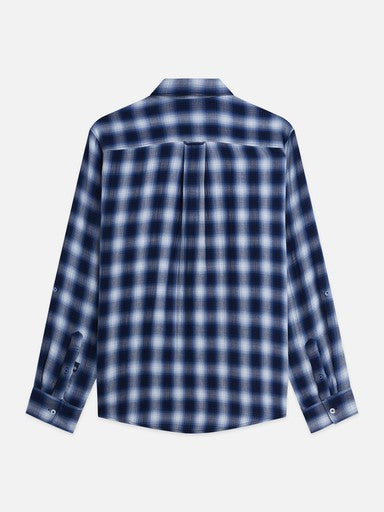 Hemden lange mouw blauw Scotch & Soda