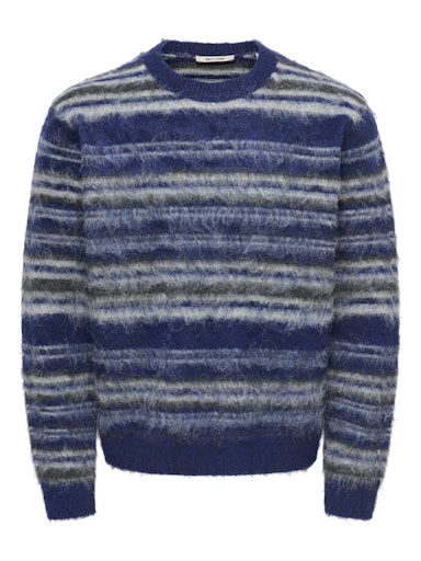 Pulls blauw ONLY&SONS