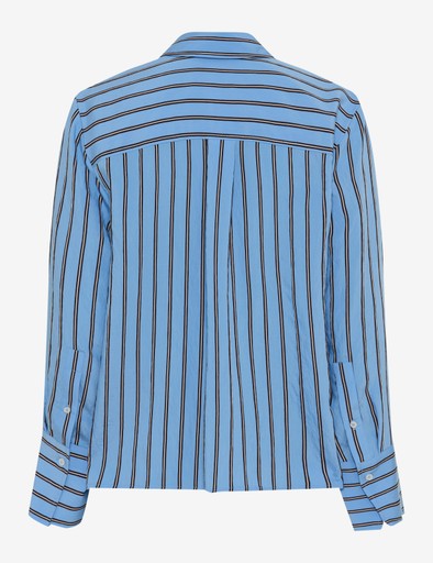Blouses lange mouw blauw BRAX