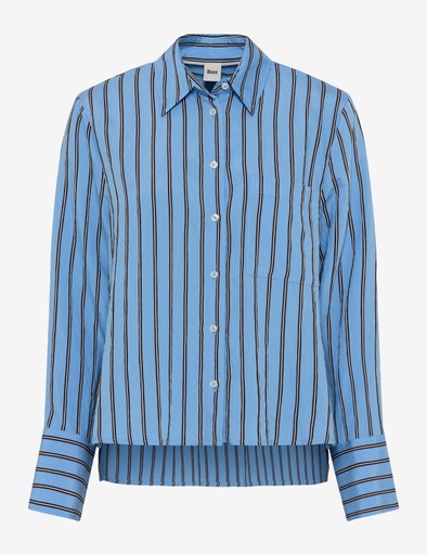 Blouses lange mouw blauw BRAX