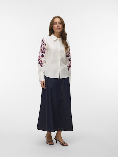 Blouses lange mouw wit VERO MODA