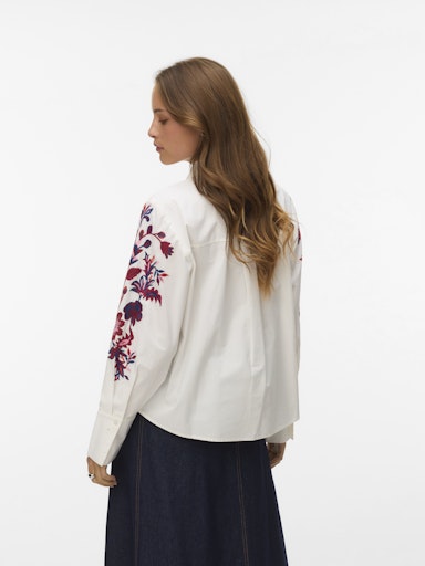 Blouses lange mouw wit VERO MODA