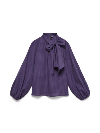 Blouses lange mouw paars VERO MODA