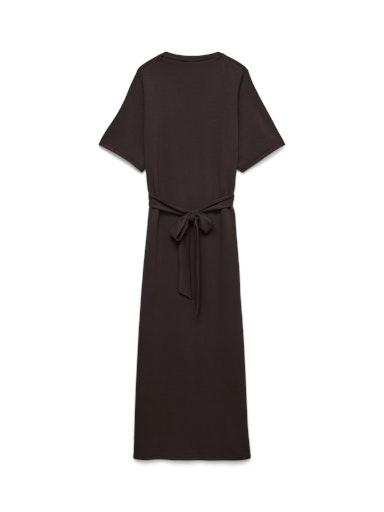 Jurken korte mouw bruin VERO MODA