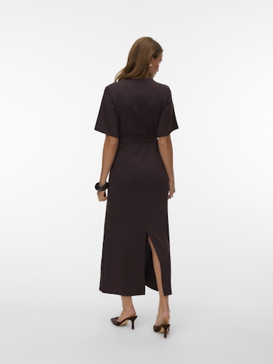 Jurken korte mouw bruin VERO MODA