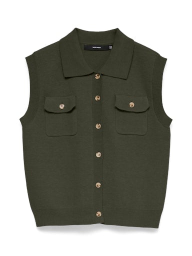 Debardeurs groen VERO MODA