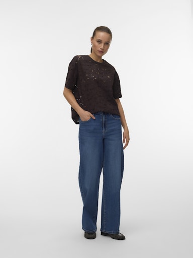 T-shirts korte mouw bruin VERO MODA