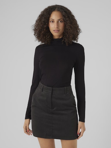 T-shirts lange mouw zwart VERO MODA