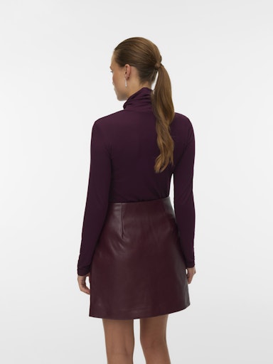 T-shirts lange mouw bordeaux VERO MODA