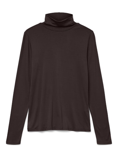 T-shirts lange mouw bruin VERO MODA