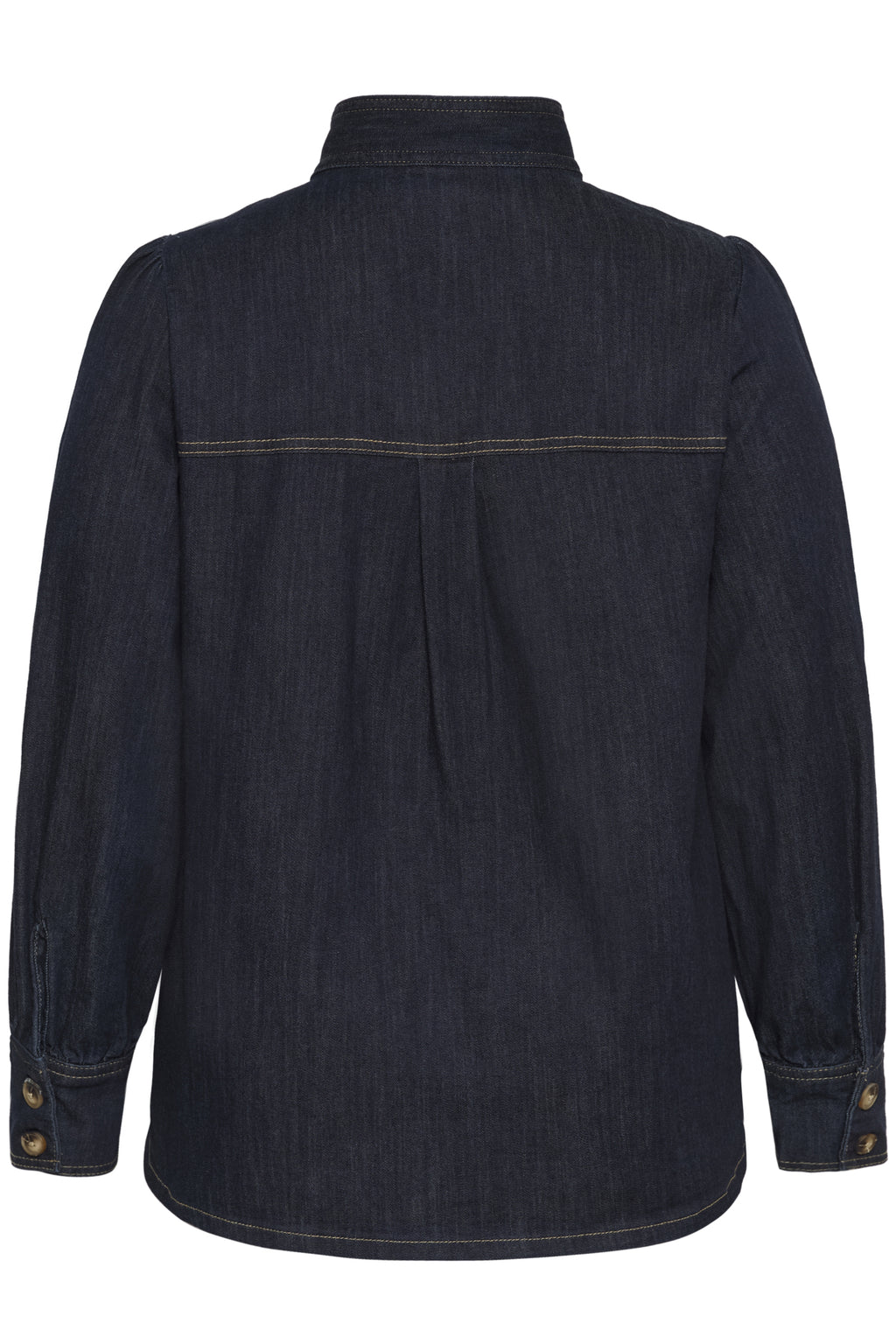 Blouses lange mouw blauw Kaffe curve