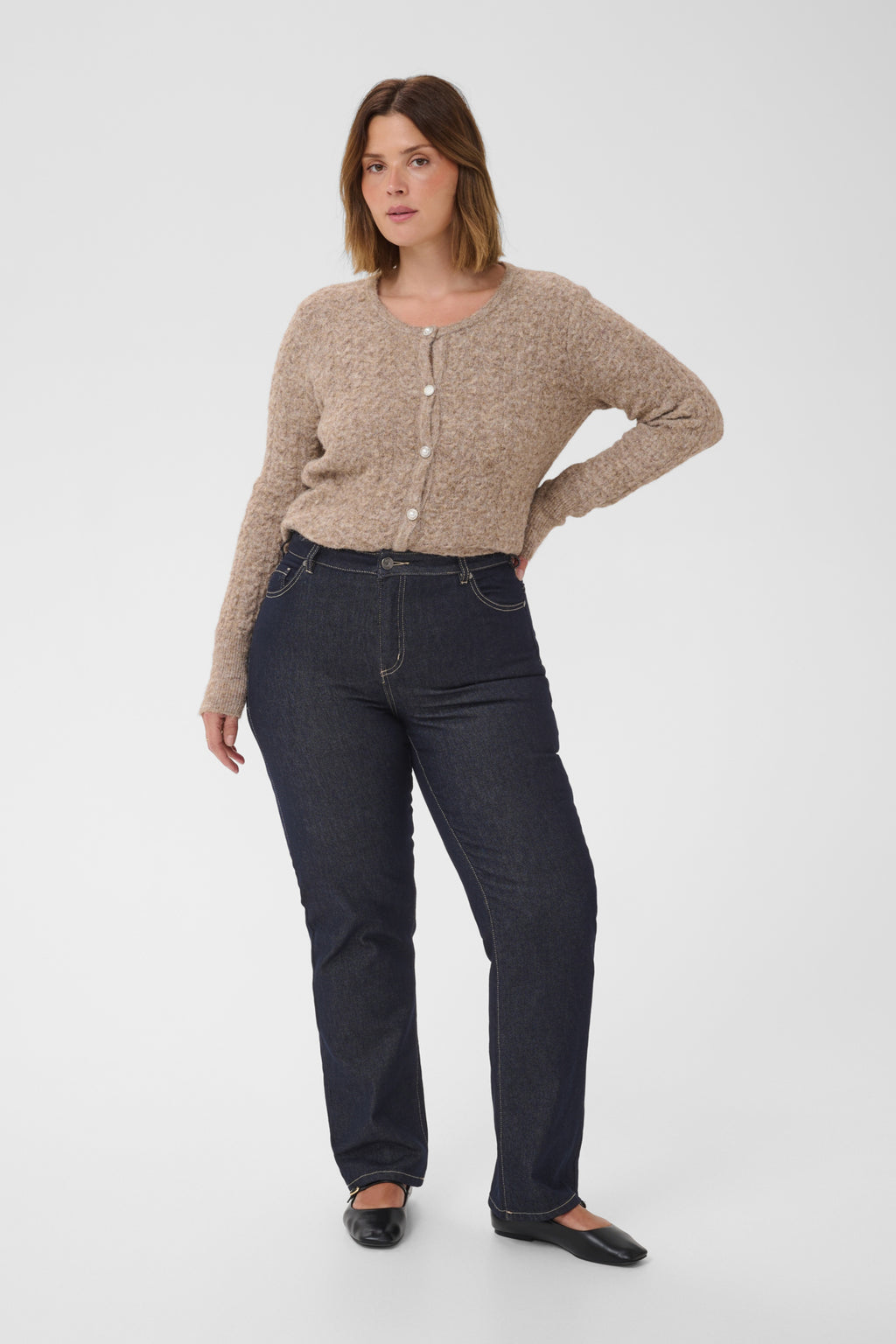 Jeans navy Kaffe curve
