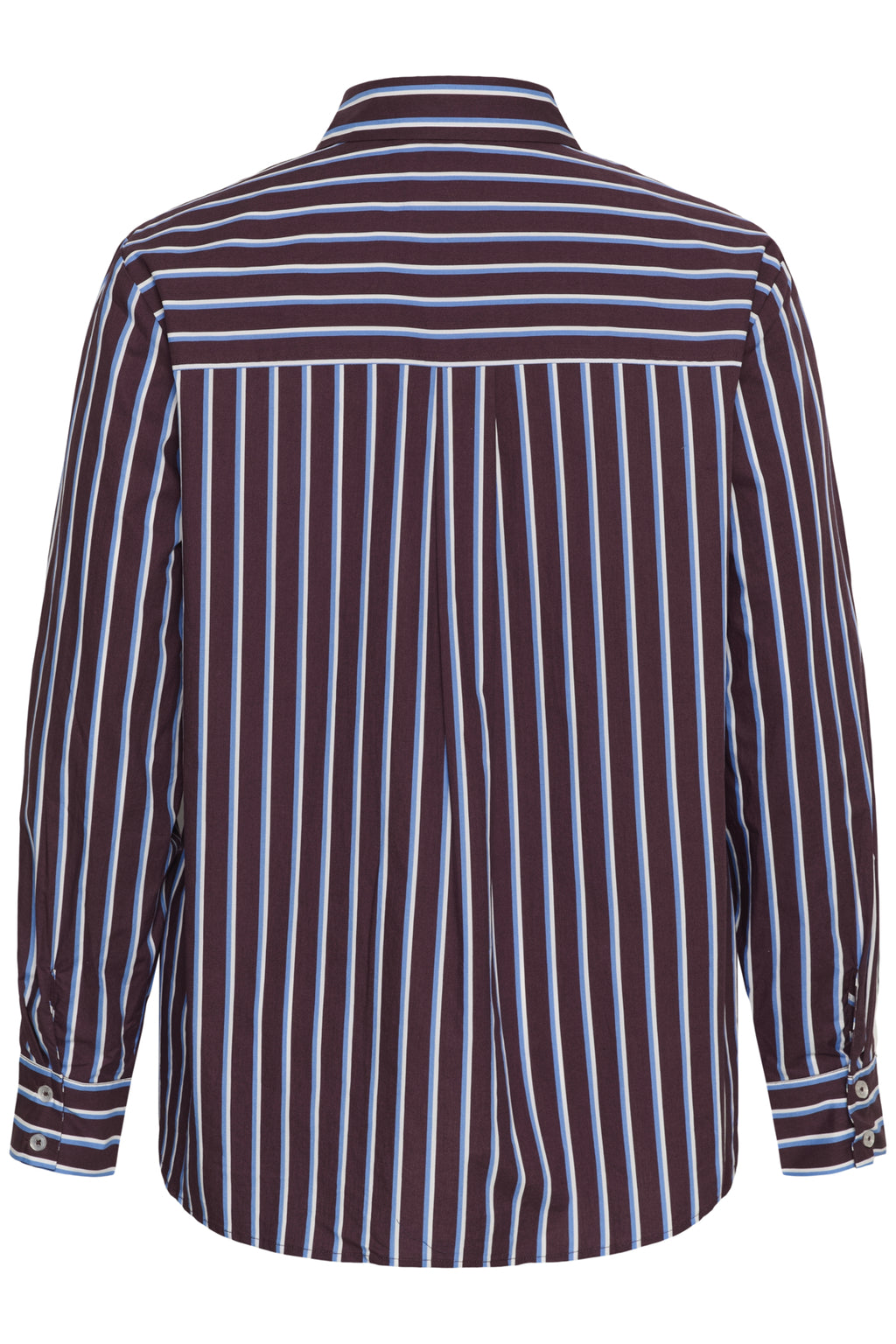 Blouses lange mouw bruin Kaffe curve