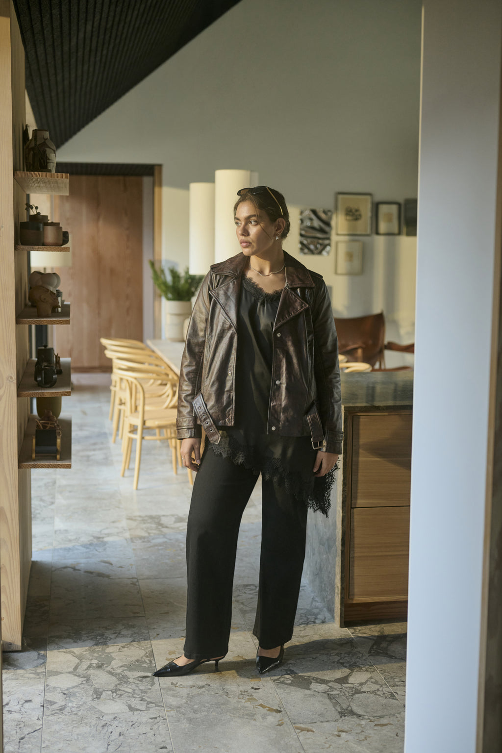 Jeans zwart Kaffe curve