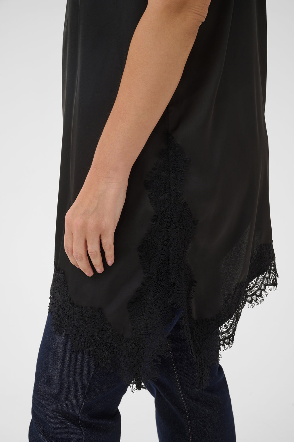 Tops zwart Kaffe curve