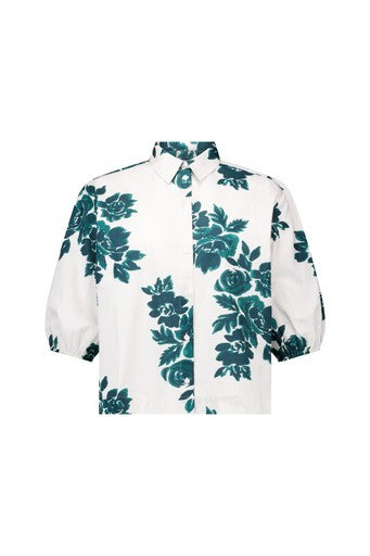 Blouses lange mouw beige Studio Anneloes