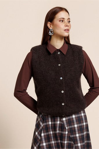 Cardigans bruin Studio Anneloes