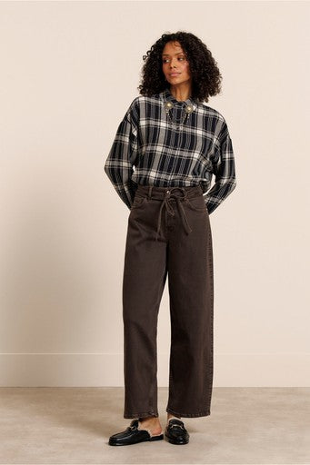 Jeans bruin Studio Anneloes