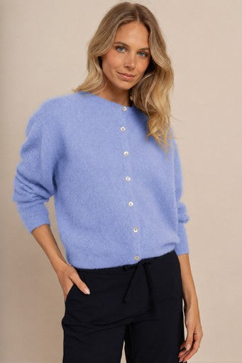 Cardigans blauw Studio Anneloes