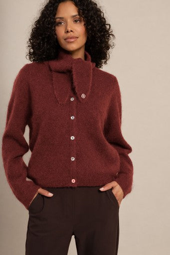 Cardigans bruin Studio Anneloes