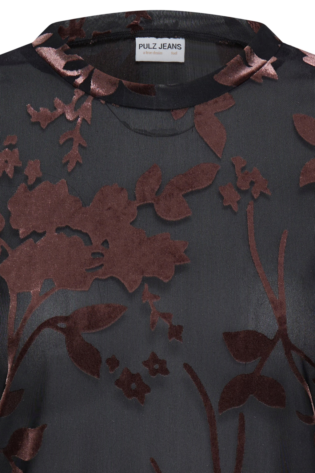T-shirts korte mouw zwart Pulz Jeans