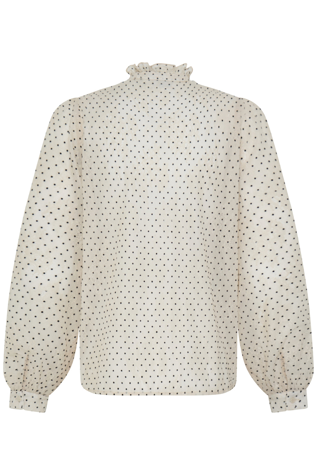 Blouses lange mouw wit Pulz Jeans