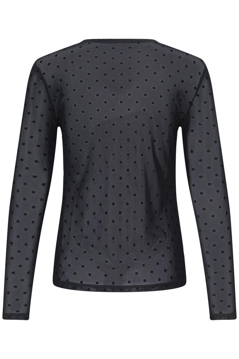 T-shirts lange mouw zwart Pulz Jeans