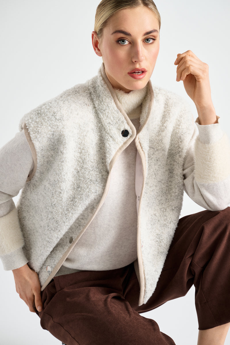Bodywarmers beige Marie Méro