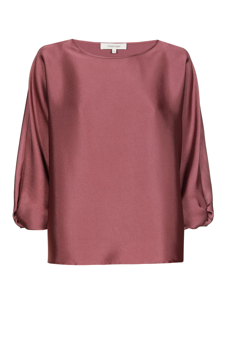 Blouses lange mouw bruin Marie Méro