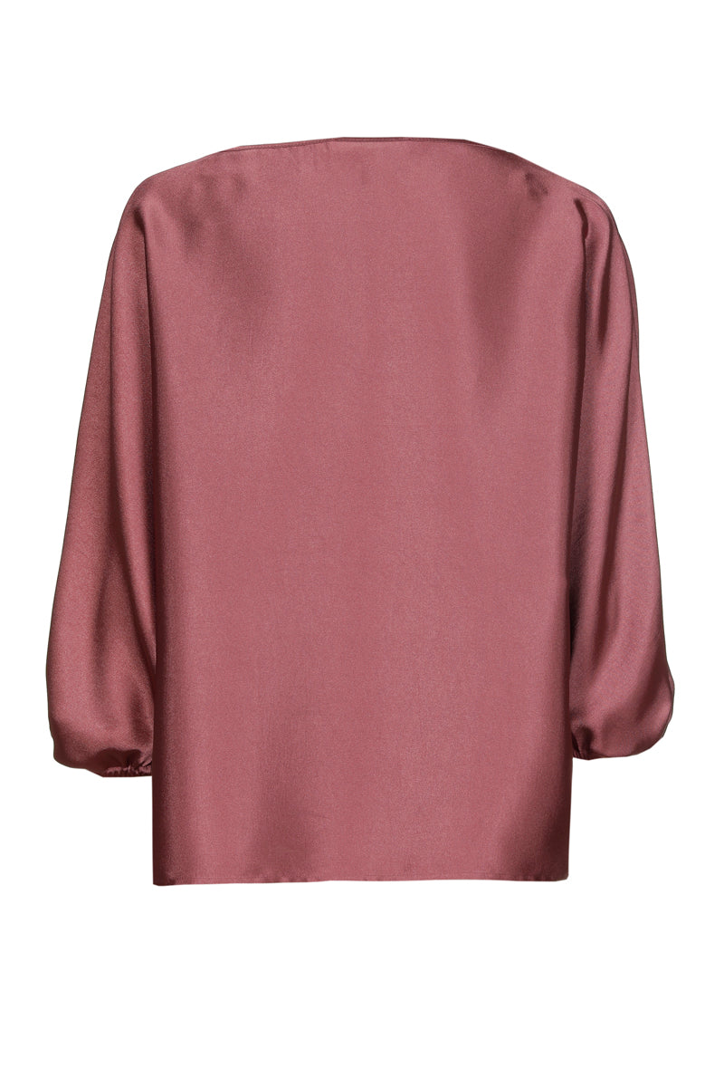 Blouses lange mouw bruin Marie Méro