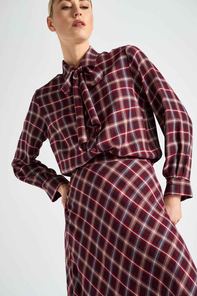 Rokken bordeaux Marie Méro