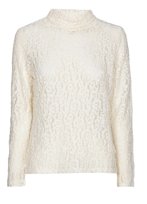 T-shirts lange mouw beige Marie Méro