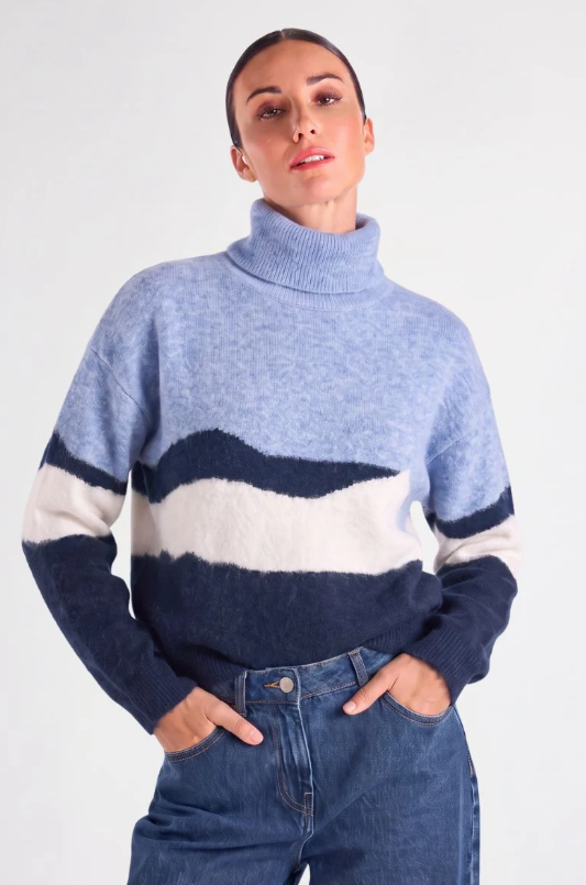 Pulls blauw Marie Méro