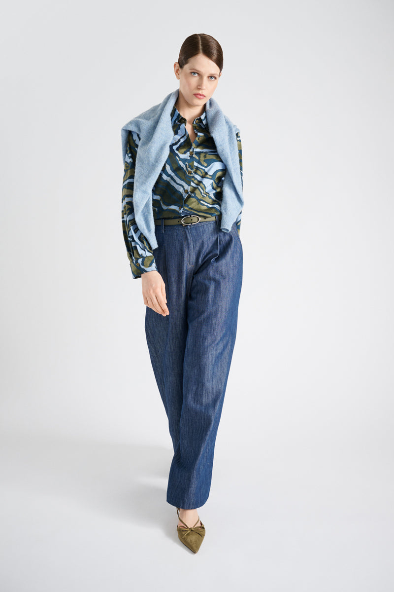 Broeken blauw Marie Méro