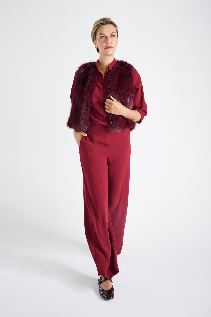 Bodywarmers bordeaux Marie Méro