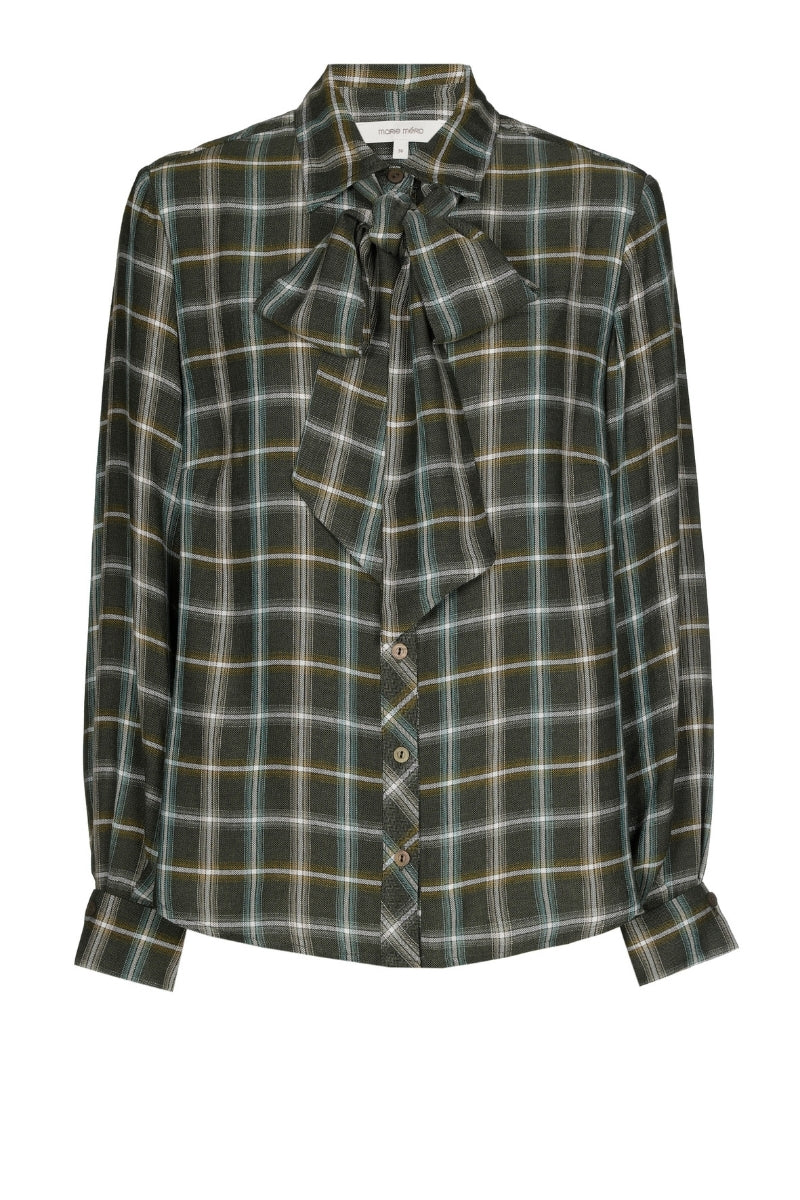 Blouses lange mouw groen Marie Méro