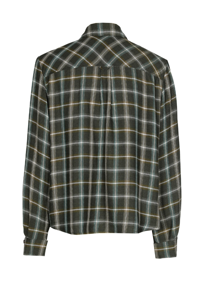 Blouses lange mouw groen Marie Méro