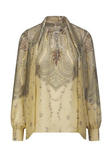Blouses lange mouw geel RIANI