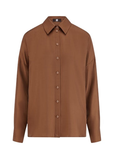 Blouses lange mouw bruin RIANI