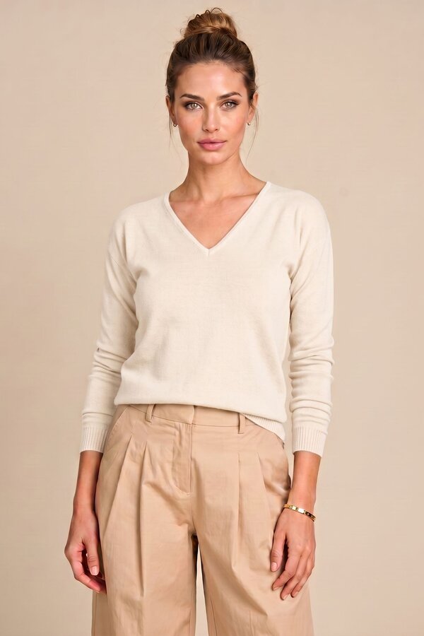 Pulls beige Due Amanti