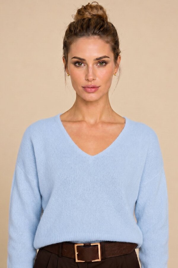 Pulls blauw Due Amanti