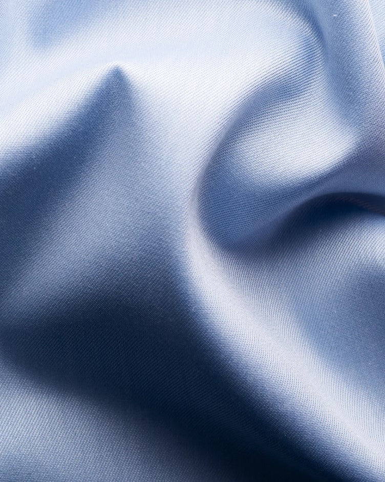 Hemden lange mouw blauw ETON SHIRT