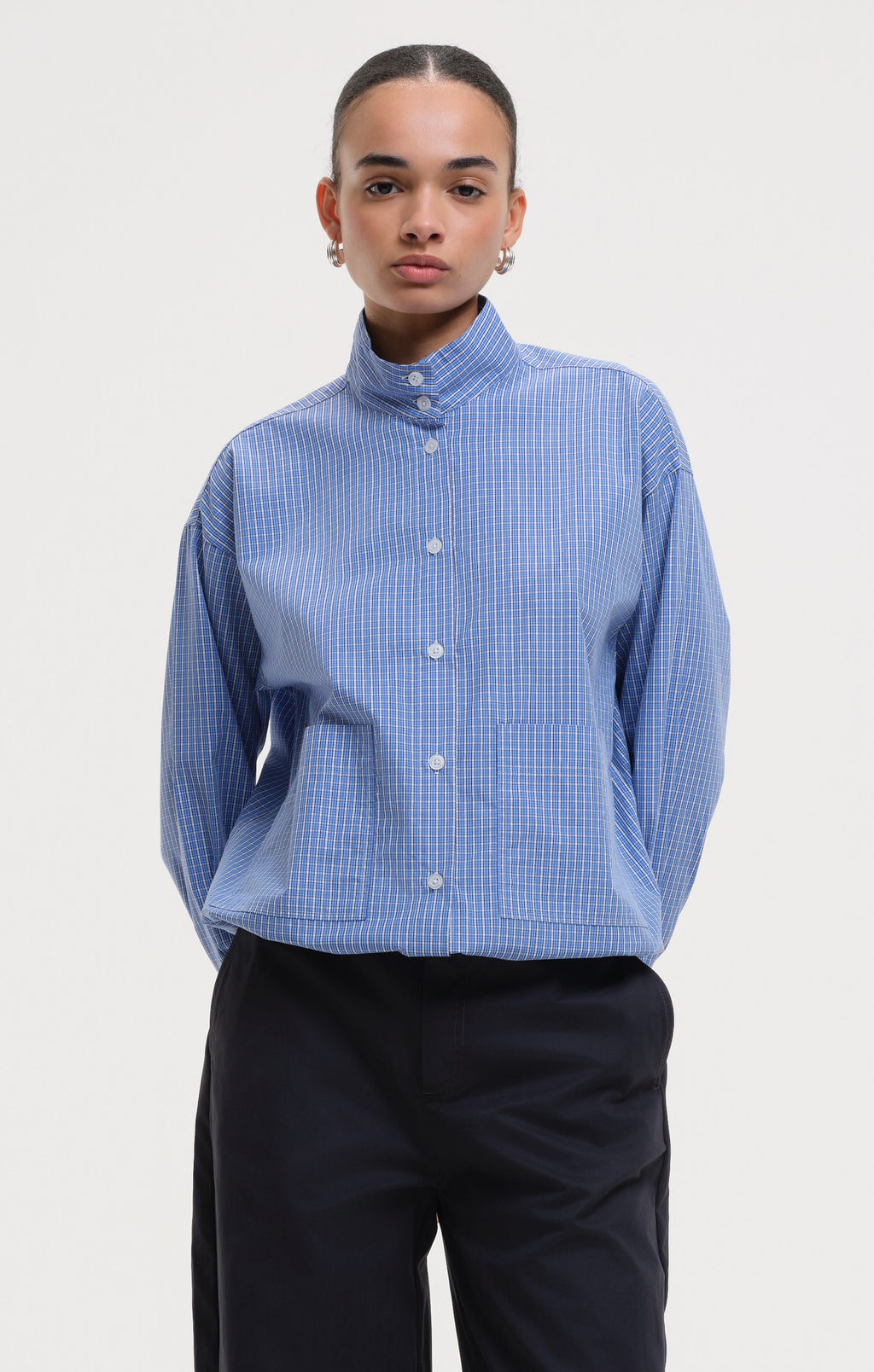 Blouses lange mouw blauw OUR SISTER