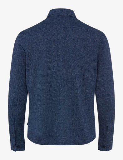 Hemden lange mouw blauw BRAX