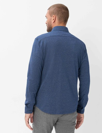 Hemden lange mouw blauw BRAX