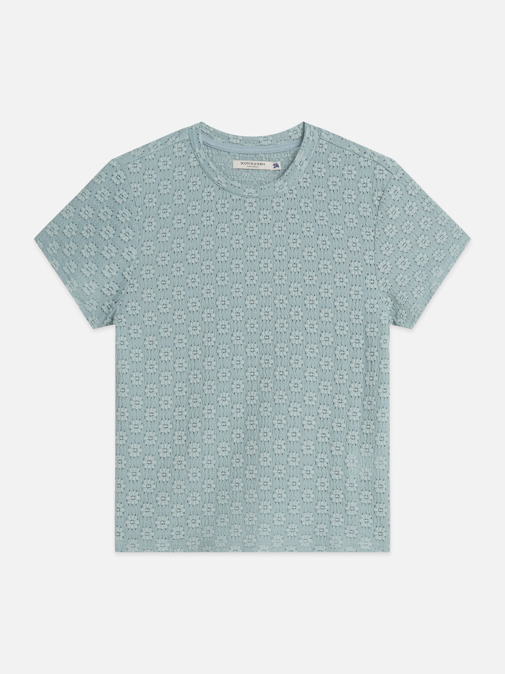 T-shirts korte mouw blauw Scotch & Soda